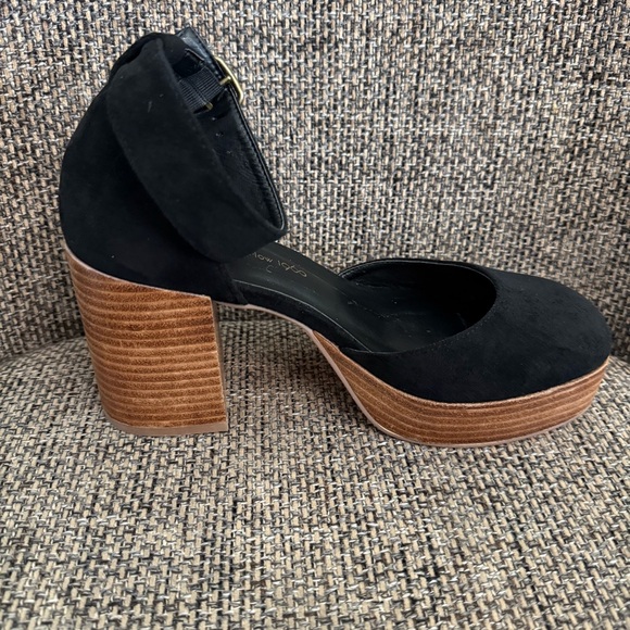 House of Harlow Tanner Heeled Sandal Size 7 1/2 EUC Platform - Picture 8 of 8